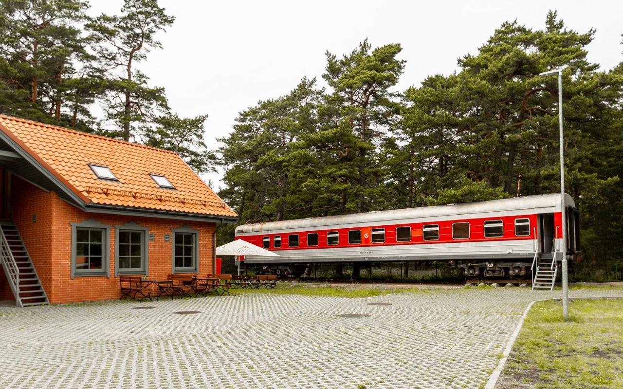 Palanga Camping Compensa Hostel Buitenkant foto